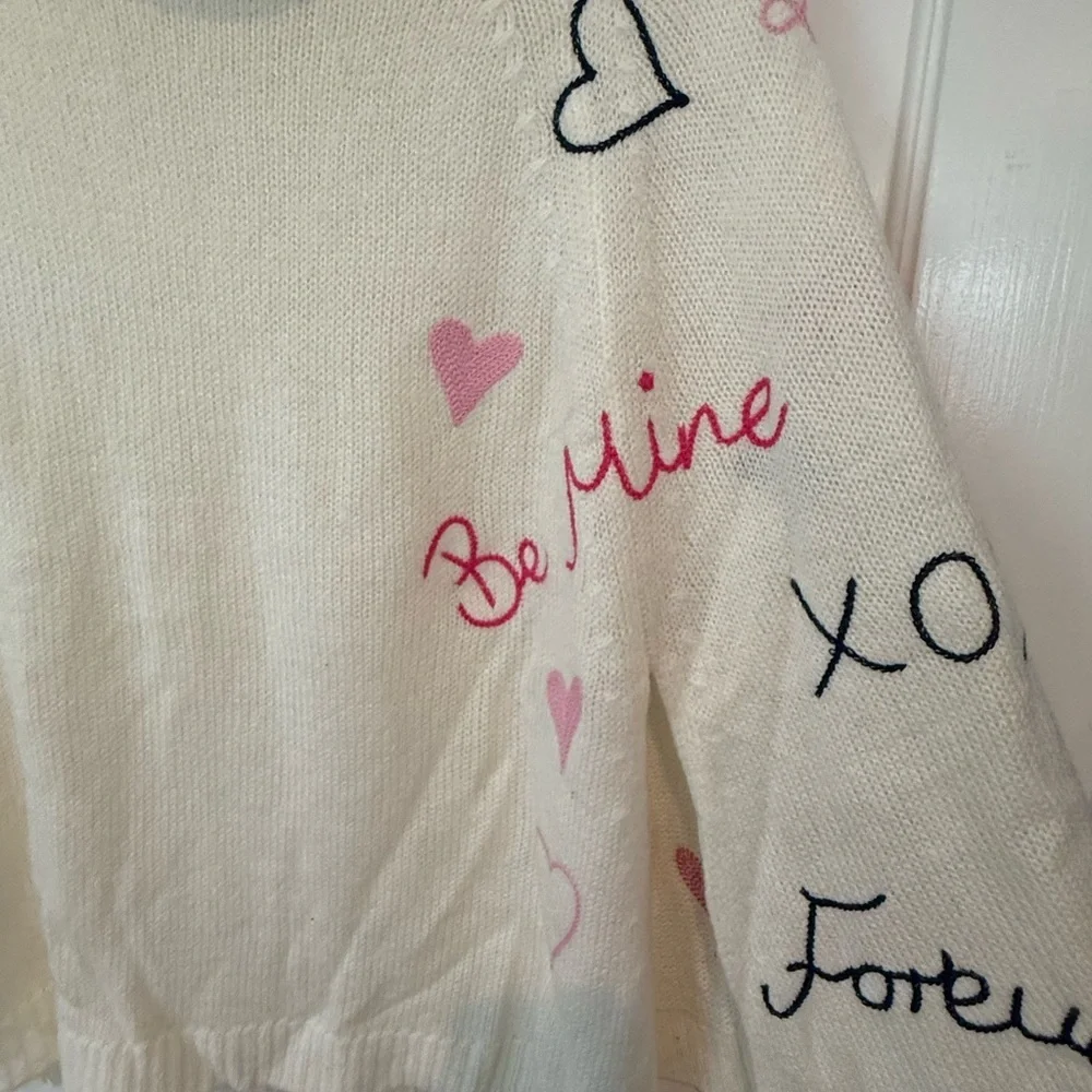 Lilly Pulitzer Kip Wrap Coconut Love Toss Poncho Be Mine S/M Small / Medium - Picture 4 of 8